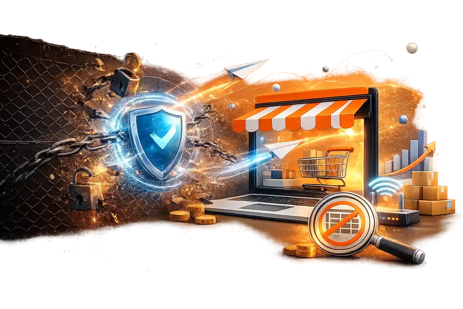 فروش آنلاین حتی با نت ملی